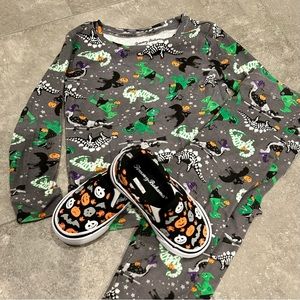 Tommy Bahama Halloween PJs + sneakers